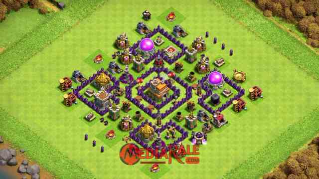 Base COC TH 7 Base COC TH 7, formasi coc th 7, tata letak coc th 7