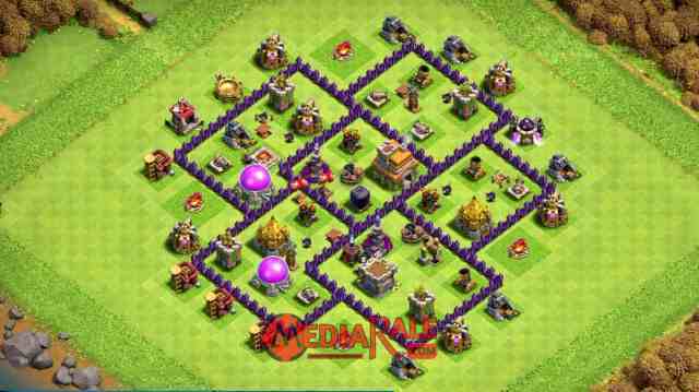 Base COC TH 7 Base COC TH 7, formasi coc th 7, tata letak coc th 7
