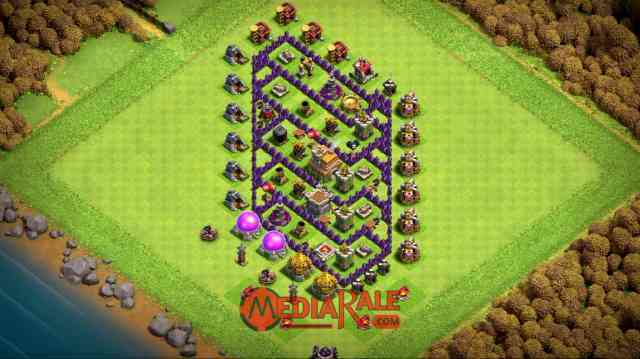 Base COC TH 7 Base COC TH 7, formasi coc th 7, tata letak coc th 7