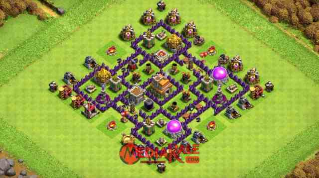 Base COC TH 7 Base COC TH 7, formasi coc th 7, tata letak coc th 7