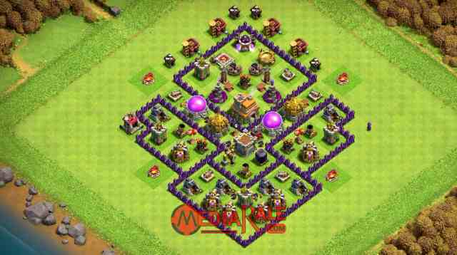 Base COC TH 7 Base COC TH 7, formasi coc th 7, tata letak coc th 7