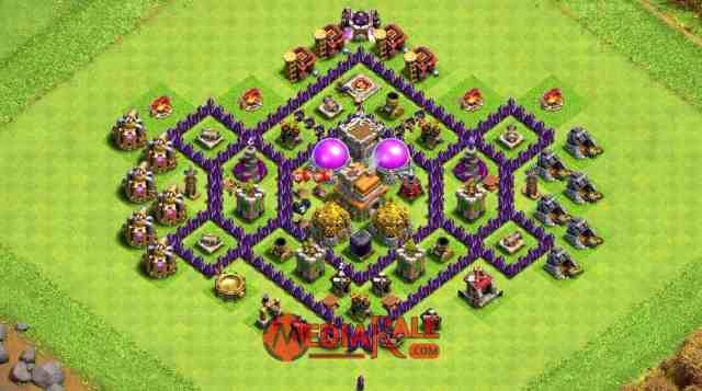 Base COC TH 7 Base COC TH 7, formasi coc th 7, tata letak coc th 7