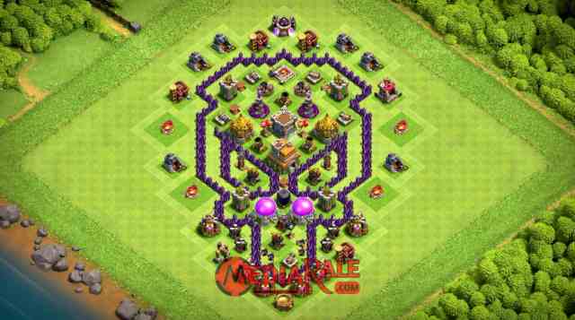 Base COC TH 7 Base COC TH 7, formasi coc th 7, tata letak coc th 7