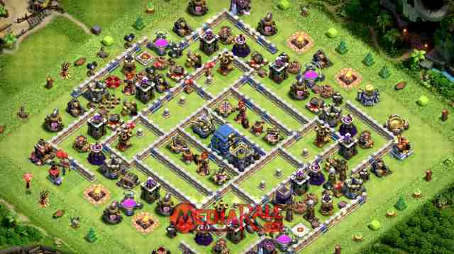 Base coc th 12 Base COC TH 12, formasi coc th 12, tata letak coc th 12