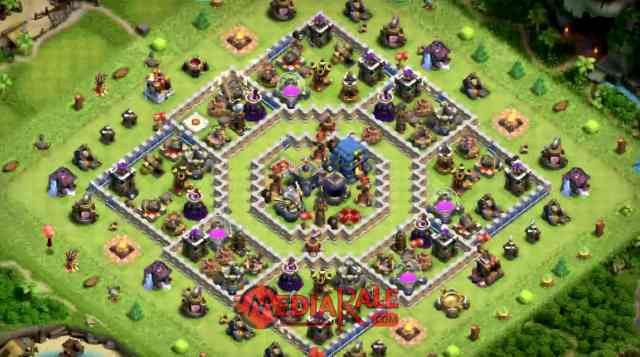 Base coc th 12 Base COC TH 12, formasi coc th 12, tata letak coc th 12
