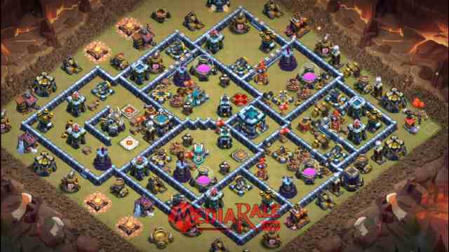 Base coc th 12 Base COC TH 13, formasi coc th 13, tata letak coc th 13