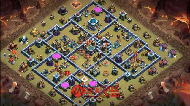 Base coc th 12 Base COC TH 13, formasi coc th 13, tata letak coc th 13