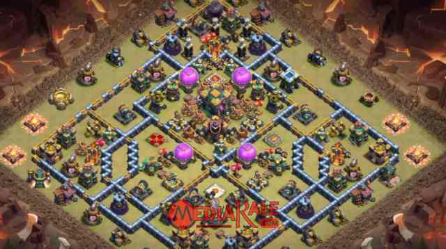 Base COC TH 14 Base COC TH 14, formasi coc th 14, tata letak coc th 14