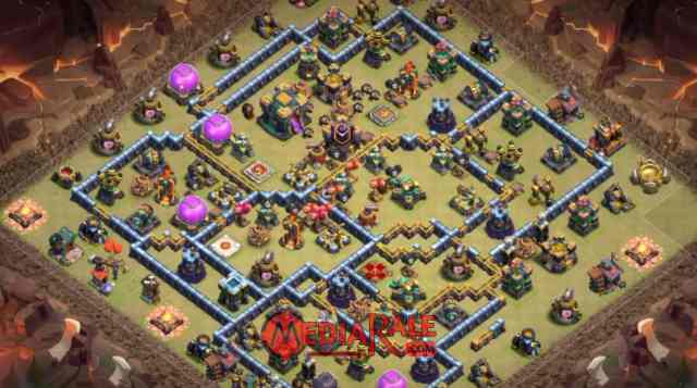 Base COC TH 14 Base COC TH 14, formasi coc th 14, tata letak coc th 14