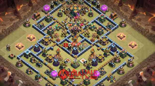 Base COC TH 14, formasi coc th 14, tata letak coc th 14