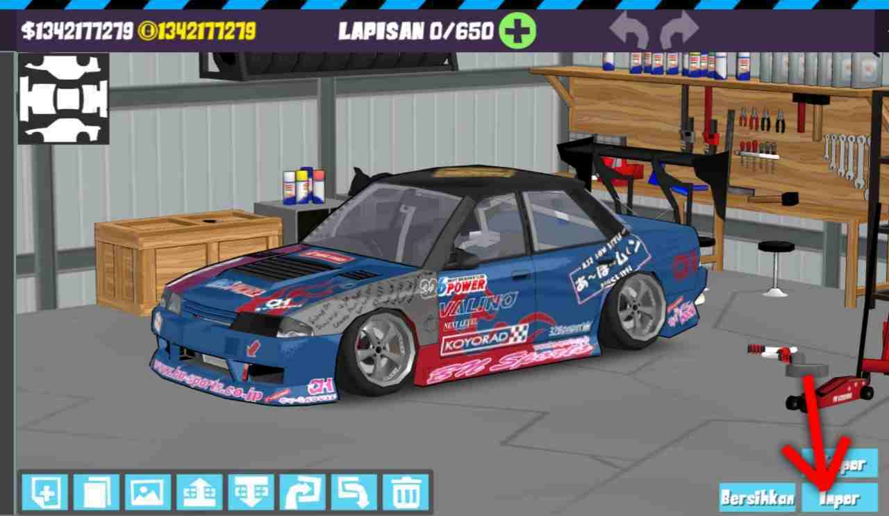 cara pasang livery fr legends