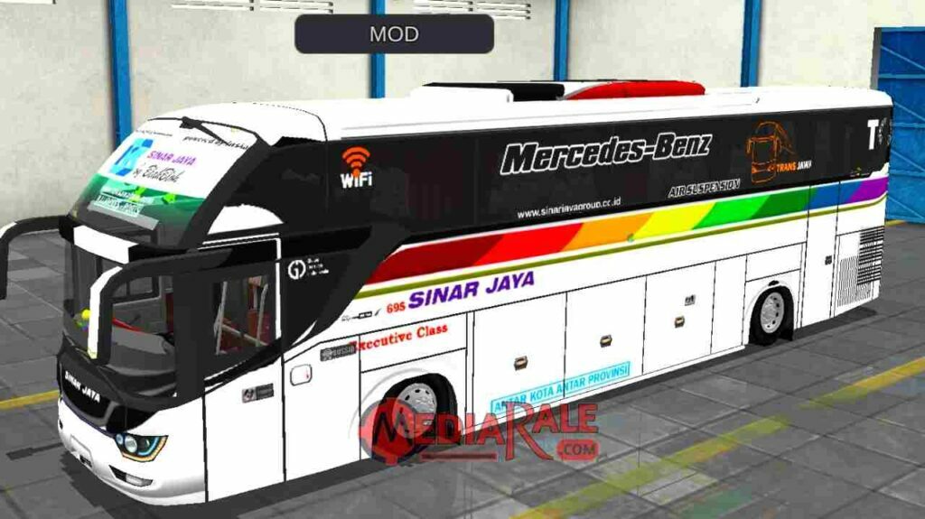 Livery BUSSID Sinar Jaya XHD
