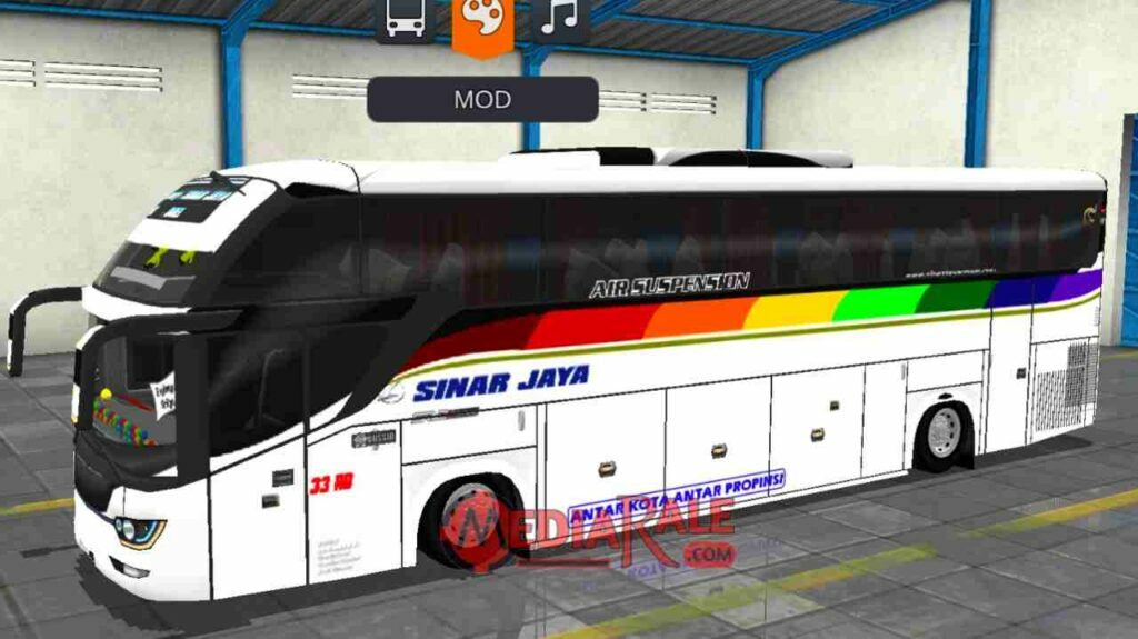 Livery BUSSID Sinar Jaya XHD