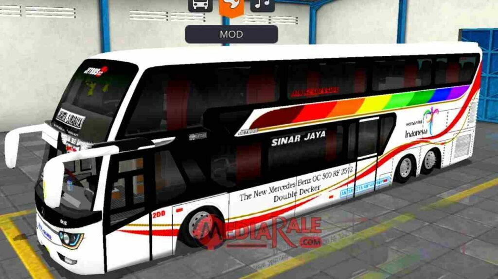 Livery BUSSID Sinar Jaya SDD