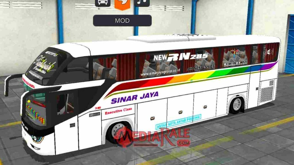 Livery BUSSID SInar Jaya SHD