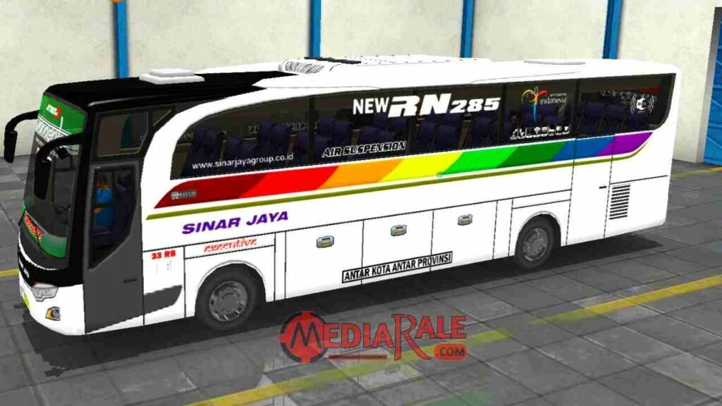 Livery BUSSID Sinar Jaya HD