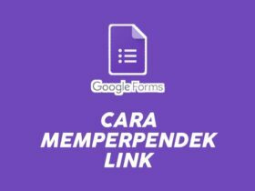 cara memperpendek link google form