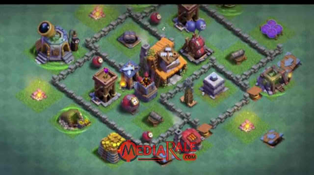 Base Aula Tukang Level 4 COC base aula tukang coc level 4