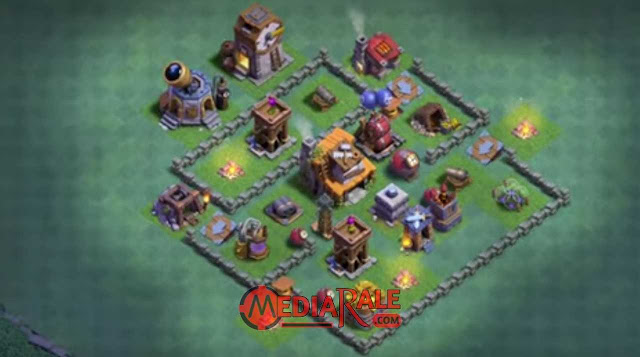 Base Aula Tukang Level 4 COC base aula tukang coc level 4