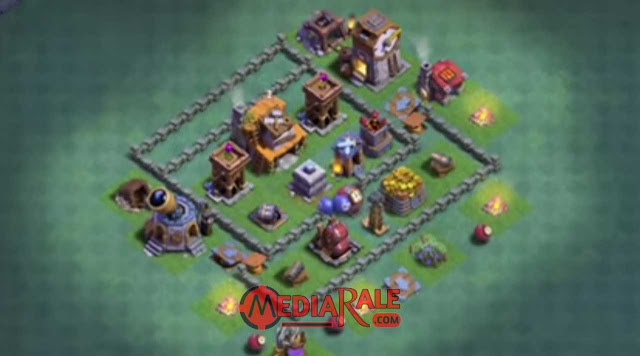 Base Aula Tukang Level 4 COC base aula tukang coc level 4