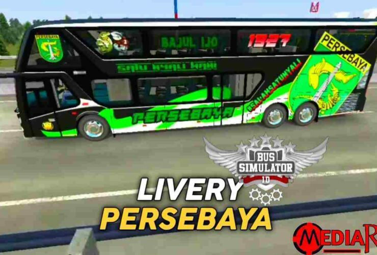 Livery BUSSID Persebaya