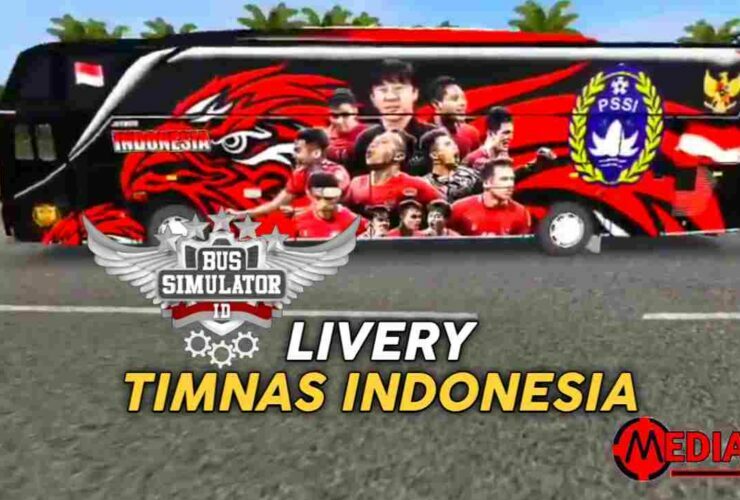 Livery BUSSID Timnas Indonesia
