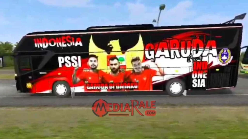 Livery Bus Timnas Indonesia XHD