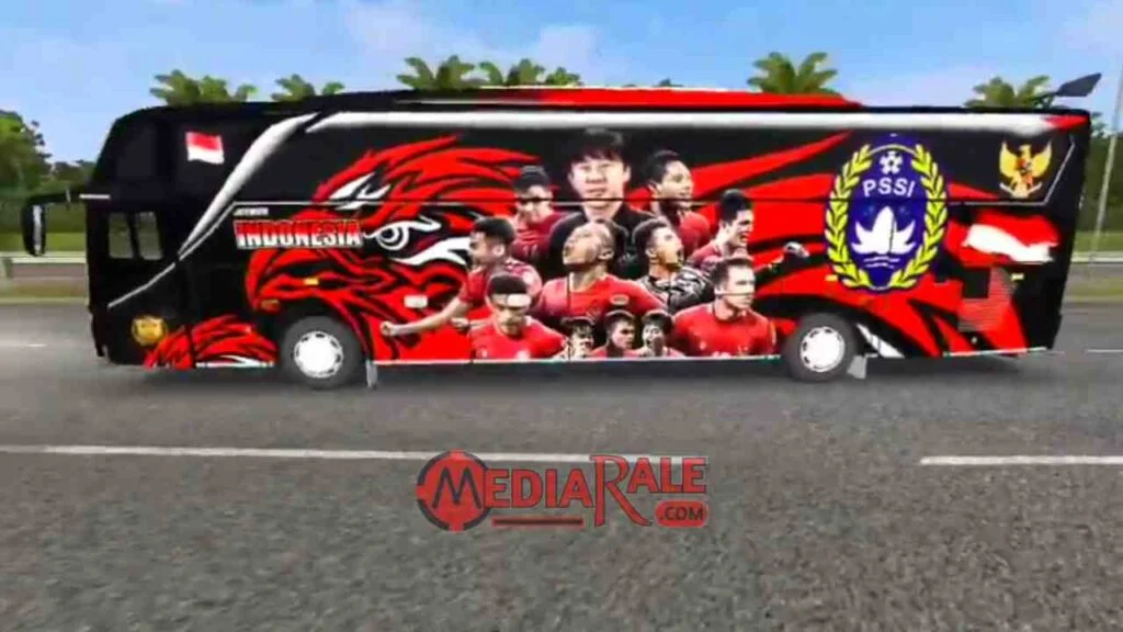 Livery Bus Timnas Indonesia Tronton