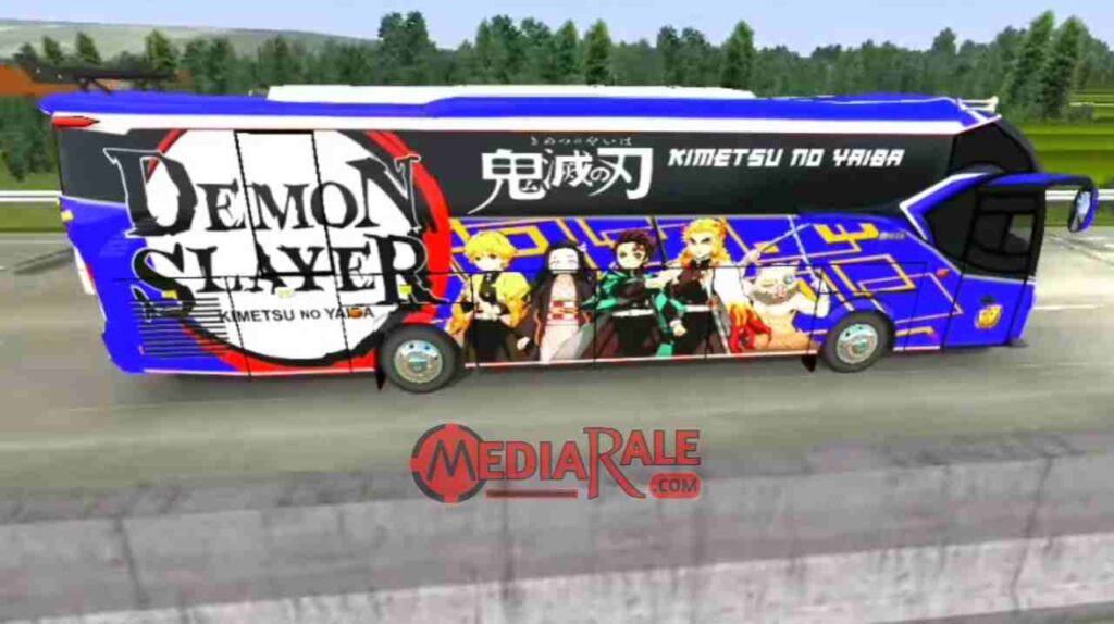 Livery BUSSID Anime
