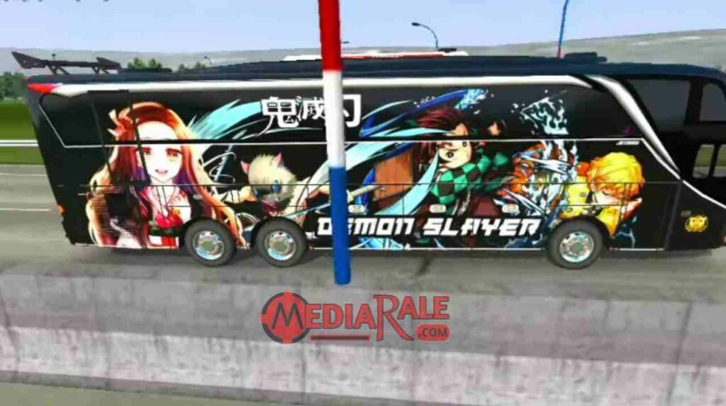 Livery BUSSID Anime