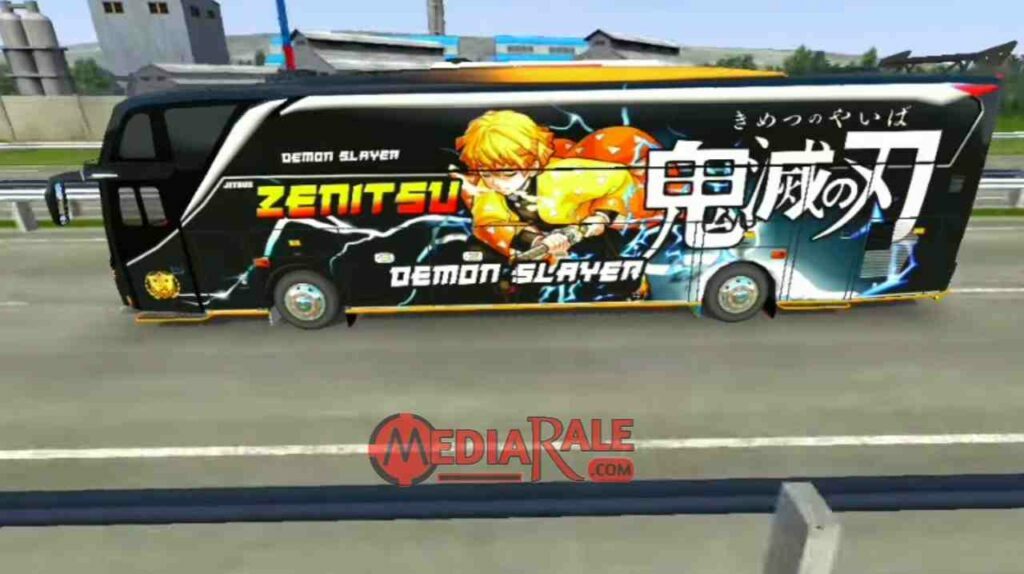 Livery BUSSID Anime