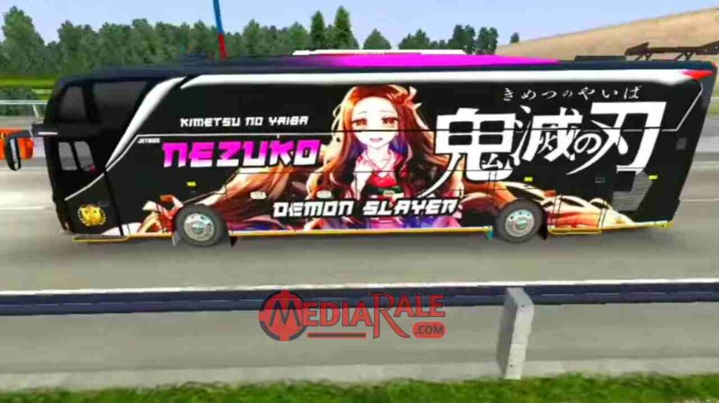 Livery BUSSID Anime