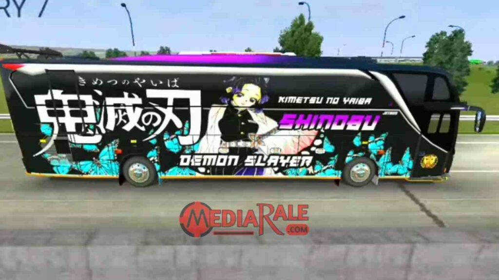 Livery BUSSID Anime