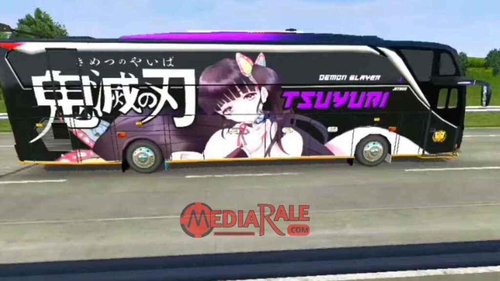 Livery BUSSID Anime