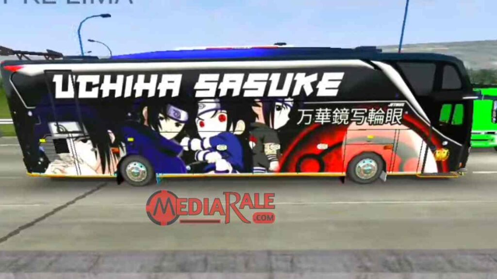 Livery BUSSID Anime naruto