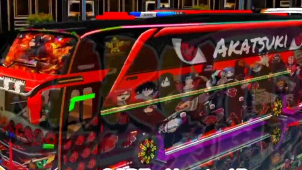 Livery BUSSID Anime naruto