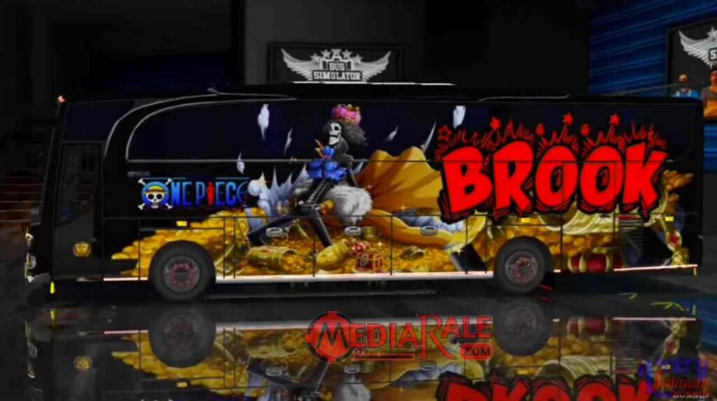 Livery BUSSID Anime one piece