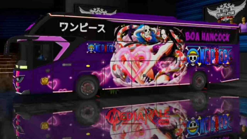 Livery BUSSID Anime one piece