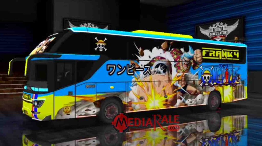 Livery BUSSID Anime one piece