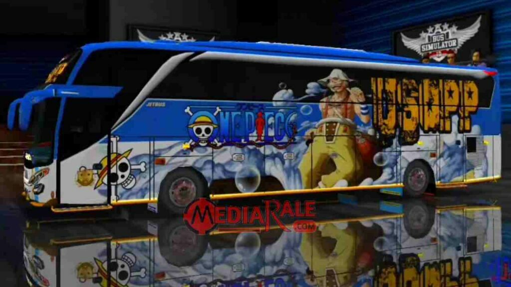 Livery BUSSID Anime one piece
