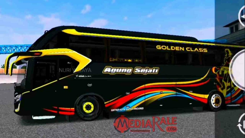 Livery Bus SR3 Ultimate Agung Sejati