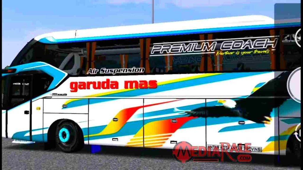 Livery Bus SR3 Ultimate Garuda Mas