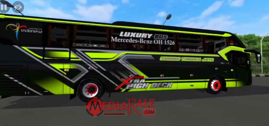 Livery Bus SR3 Panorama STJ Rubya