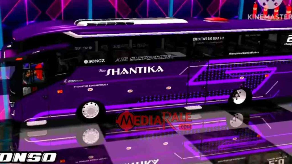 Livery Bus SR3 Mercy Shantika Aramco