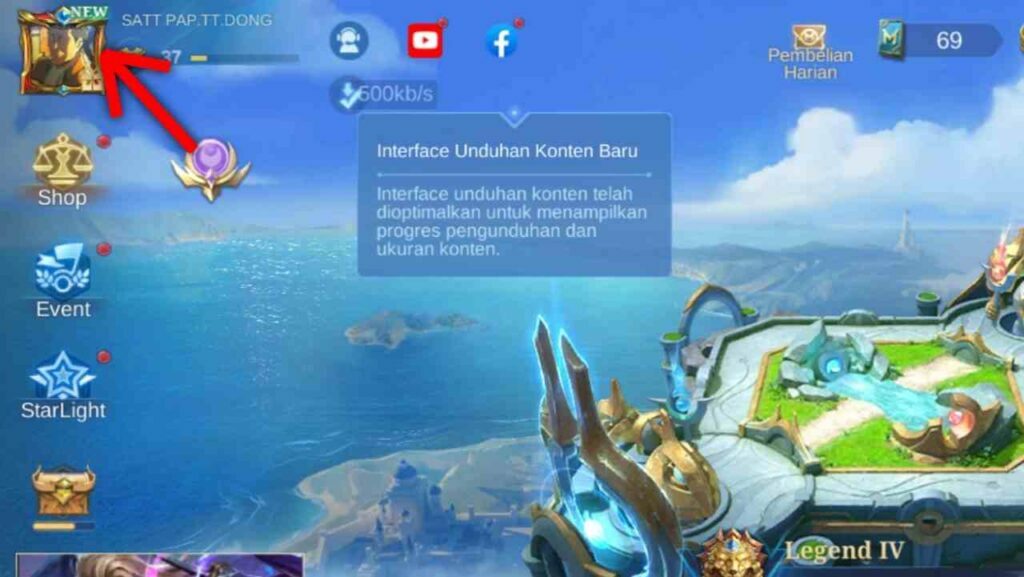 Cara mengganti nama ml, cara mengganti nickname ml Cara Mengganti Nama ML