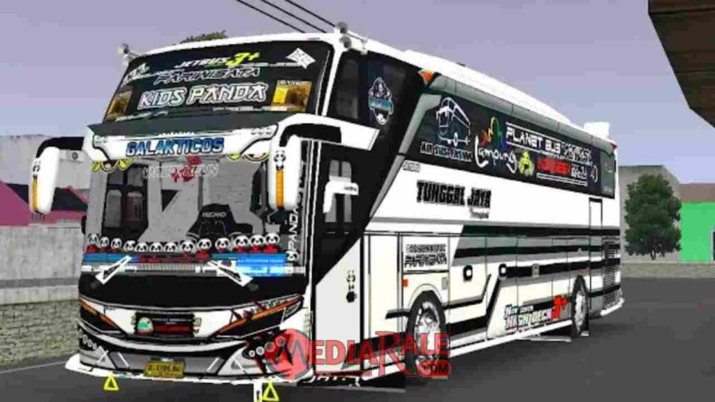 livery bussid kids panda