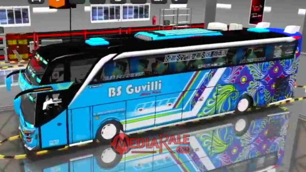 Livery Bus Pariwisata BS Guvilli SHD Ori