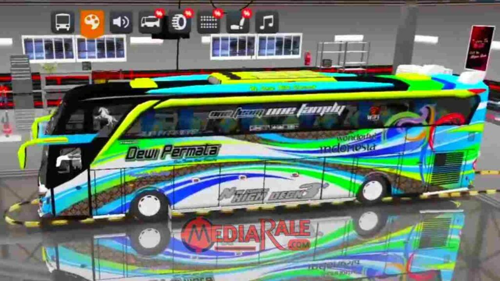 Livery Bus Pariwisata Dewi Permata SHD Ori