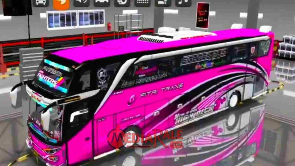 Livery Bus Pariwisata Fitri Trans SHD Ori