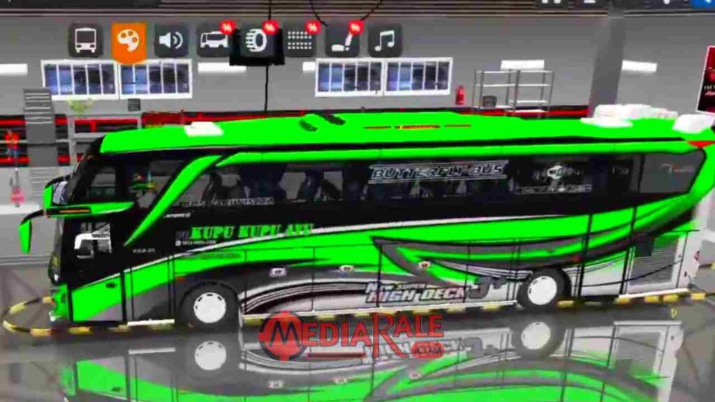 Livery Bus Pariwisata Kupu-Kupu Ayu SHD Ori
